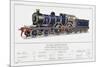 Great Eastern Railway Express Loco No 1853-W.j. Stokoe-Mounted Art Print