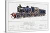 Great Eastern Railway Express Loco No 1853-W.j. Stokoe-Stretched Canvas