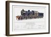 Great Eastern Railway Express Loco No 1853-W.j. Stokoe-Framed Art Print