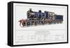 Great Eastern Railway Express Loco No 1853-W.j. Stokoe-Framed Stretched Canvas