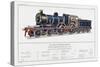 Great Eastern Railway Express Loco No 1853-W.j. Stokoe-Stretched Canvas