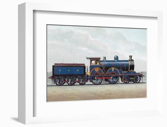 Great Eastern Railway Express Locomotive No 1000 Claud Hamilton-null-Framed Photographic Print