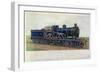 Great Eastern Railway Express Locomotive-null-Framed Giclee Print