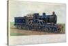 Great Eastern Railway Express Locomotive-null-Stretched Canvas