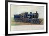 Great Eastern Railway Express Locomotive-null-Framed Giclee Print