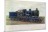 Great Eastern Railway Express Locomotive-null-Mounted Giclee Print