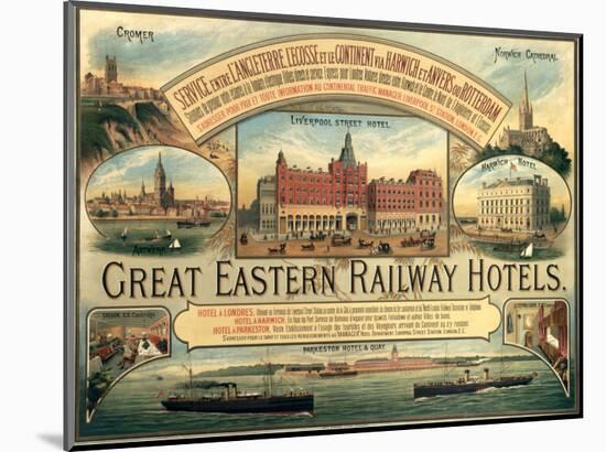 Great Eastern Railway Hotels-null-Mounted Art Print