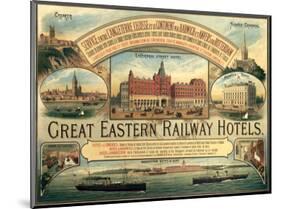 Great Eastern Railway Hotels-null-Mounted Art Print