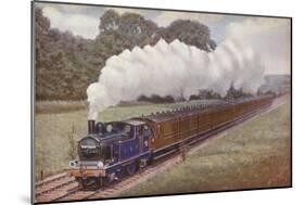 Great Eastern Railway Southend Train Near Brentwood, Essex-null-Mounted Giclee Print