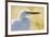 Great Egret, backlight silhouette-Ken Archer-Framed Photographic Print