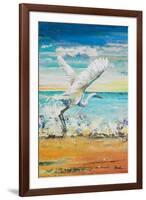 Great Egret I-Patricia Pinto-Framed Art Print