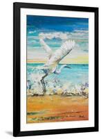 Great Egret I-Patricia Pinto-Framed Art Print