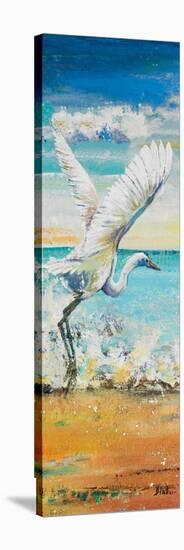 Great Egret Panel I-Patricia Pinto-Stretched Canvas