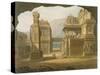 Great Excavated Temple at Ellora in 1813-Captain Robert M. Grindlay-Stretched Canvas