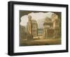 Great Excavated Temple at Ellora in 1813-Captain Robert M. Grindlay-Framed Giclee Print