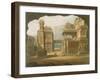 Great Excavated Temple at Ellora in 1813-Captain Robert M. Grindlay-Framed Giclee Print