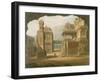 Great Excavated Temple at Ellora in 1813-Captain Robert M. Grindlay-Framed Giclee Print