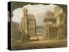 Great Excavated Temple at Ellora in 1813-Captain Robert M. Grindlay-Stretched Canvas