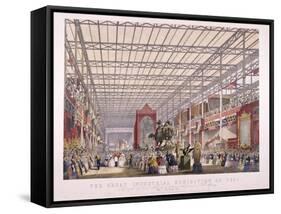 Great Exhibition, Crystal Palace, Hyde Park, London, 1851-Joseph Nash-Framed Stretched Canvas