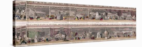 Great Exhibition, Crystal Palace, Hyde Park, London, 1851-null-Stretched Canvas