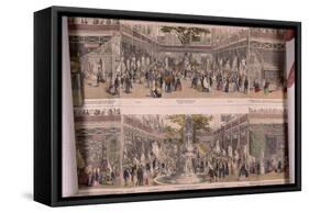 Great Exhibition, Crystal Palace, Hyde Park, London, 1851-Anon-Framed Stretched Canvas
