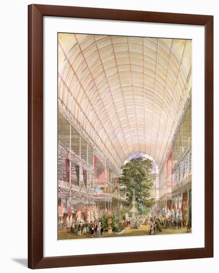 Great Exhibition of 1851. Decoration of the Transept-Owen Jones-Framed Giclee Print