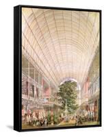 Great Exhibition of 1851. Decoration of the Transept-Owen Jones-Framed Stretched Canvas