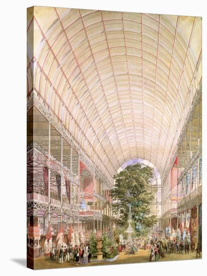 Great Exhibition of 1851. Decoration of the Transept-Owen Jones-Stretched Canvas