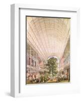 Great Exhibition of 1851. Decoration of the Transept-Owen Jones-Framed Giclee Print