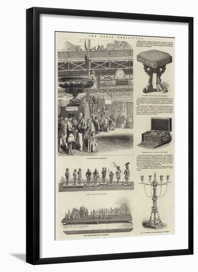 Great Exhibition of 1851-null-Framed Giclee Print