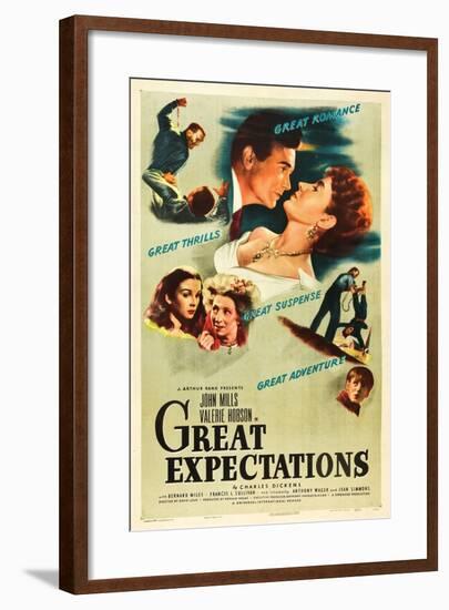 Great Expectations, 1946, Directed by David Lean-null-Framed Giclee Print