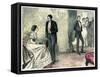 Great Expectations by Charles Dickens-Frederick Barnard-Framed Stretched Canvas