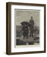 Great Expectations, from the Exhibition of the Society of British Artists-Walter Dendy Sadler-Framed Giclee Print