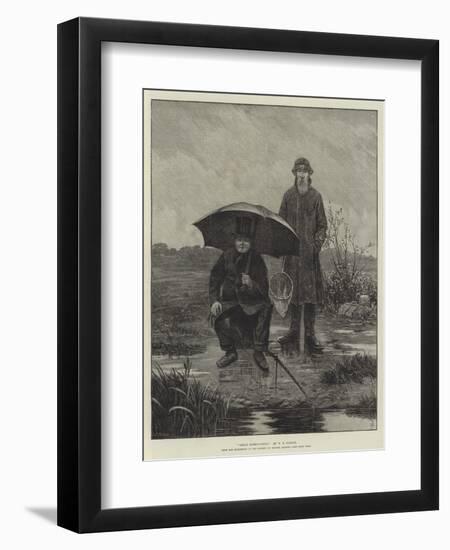 Great Expectations, from the Exhibition of the Society of British Artists-Walter Dendy Sadler-Framed Giclee Print