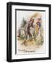 Great Expectations, Pip Encounters the Convict in the Churchyard-Charles Edmund Brock-Framed Giclee Print