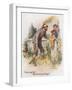 Great Expectations, Pip Encounters the Convict in the Churchyard-Charles Edmund Brock-Framed Giclee Print