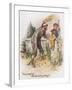 Great Expectations, Pip Encounters the Convict in the Churchyard-Charles Edmund Brock-Framed Giclee Print