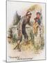 Great Expectations, Pip Encounters the Convict in the Churchyard-Charles Edmund Brock-Mounted Giclee Print