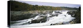 Great Falls and Virginia Fall, Washington Aqueduct, Chesapeake and Ohio Canal National Historica...-null-Stretched Canvas