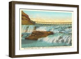 Great Falls, Montana-null-Framed Art Print