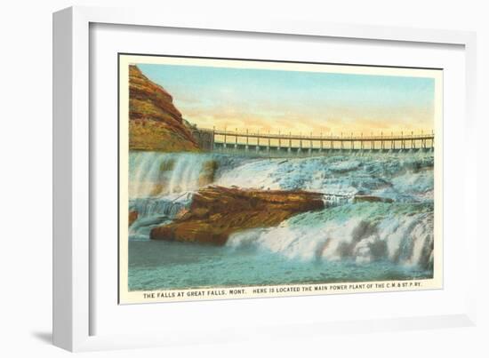 Great Falls, Montana-null-Framed Art Print