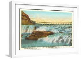 Great Falls, Montana-null-Framed Art Print