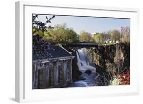 Great Falls of Passaic River, Paterson, NJ-George Oze-Framed Photographic Print