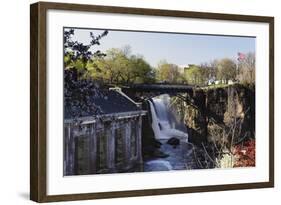 Great Falls of Passaic River, Paterson, NJ-George Oze-Framed Photographic Print