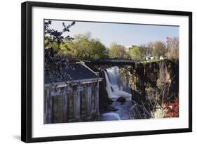 Great Falls of Passaic River, Paterson, NJ-George Oze-Framed Photographic Print