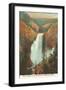 Great Falls, Yellowstone Park, Montana-null-Framed Art Print