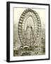 Great Ferris Wheel at Chicago-null-Framed Giclee Print