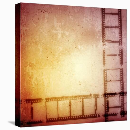 Great Film Strip for Textures and Backgrounds Frame-ilolab-Stretched Canvas