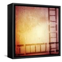 Great Film Strip for Textures and Backgrounds Frame-ilolab-Framed Stretched Canvas