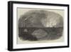 Great Fire at Bristol-null-Framed Giclee Print